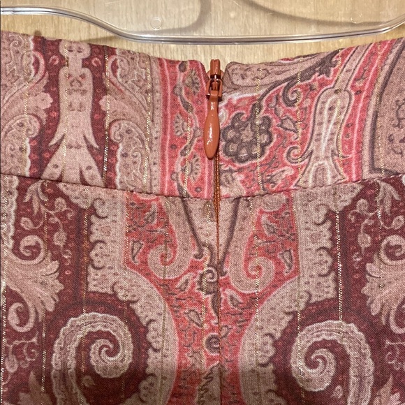 Zimmermann Pink Tie Front Split Leg Pants - Picture 4 of 7